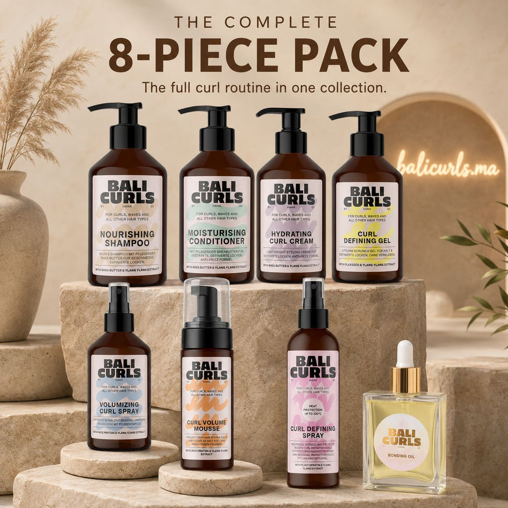 Bali Curls – Pack Complet 8 Pièces pour Cheveux Bouclés